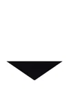 Le Bonnet Triangular-shape Scarf In Black
