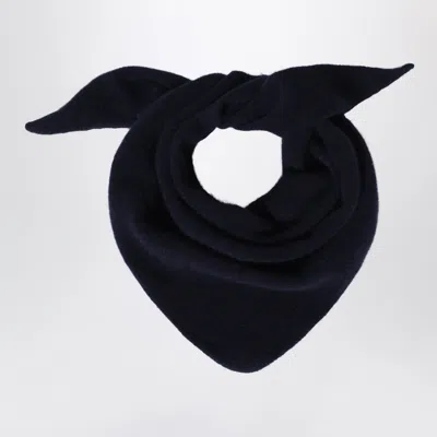 Le Bonnet Wool & Caregora Bandana In Blue
