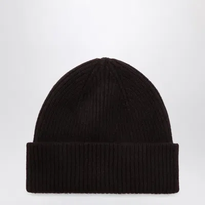 Le Bonnet Wool & Caregora Beanie For Women In Brown