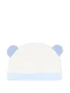Le Boo Beebè Ears Beanie Hat In Multi
