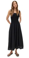 Le Bop Anastasia Smocked Dress Black