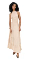 Le Bop Astrid Dress Taupe In Pink