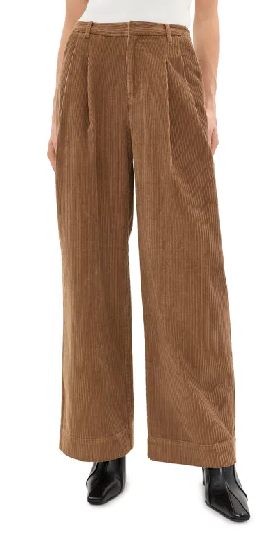Le Bop Belle Corduroy Trousers Camel In Brown