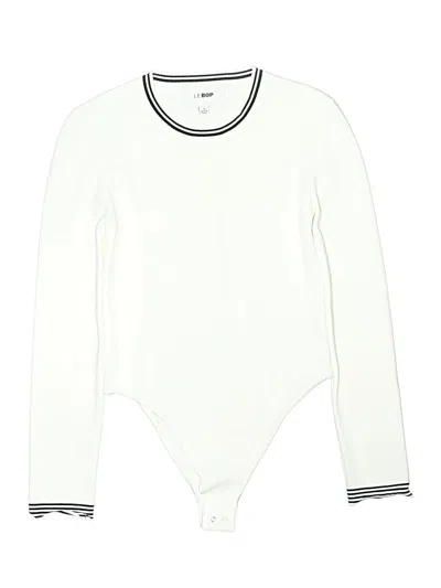 Pre-owned Le Bop Bodysuit In Ivory