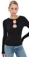Le Bop Brigitte Top Black