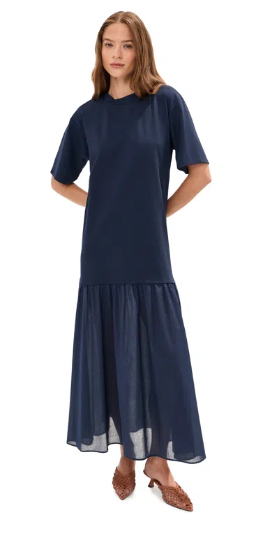 Le Bop Camden Dress Navy In Blue