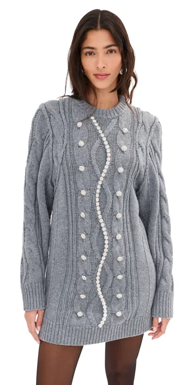 Le Bop Carrington Dress Heather Grey In Gray