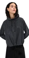 Le Bop Carson Anorak Black Check