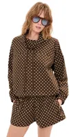 Le Bop Carson Anorak Brown/white