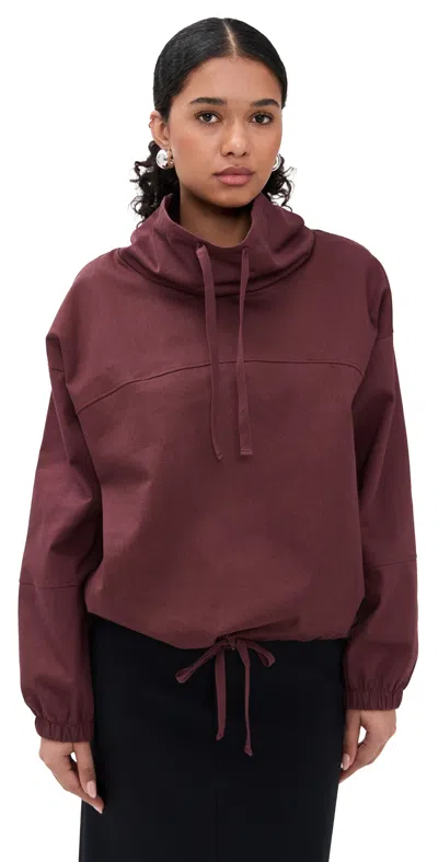 Le Bop Carson Anorak Burgundy In Brown