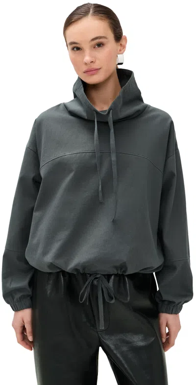 Le Bop Carson Anorak Gunmetal In Black