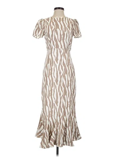 Pre-owned Le Bop Casual Dress In Ivory