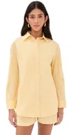 Le Bop Cecillia Button Down Sunshine Yellow