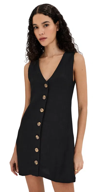 Le Bop Charlotte Vest Dress Black