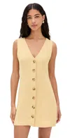 Le Bop Charlotte Vest Dress Yellow