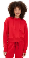 Le Bop Cleo Pullover Hoodie Crimson In Red