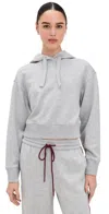 Le Bop Cleo Pullover Hoodie Heather Grey In Gray
