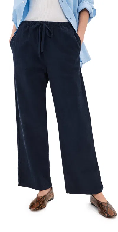 Le Bop Collins Corduroy Pants Navy In Blue