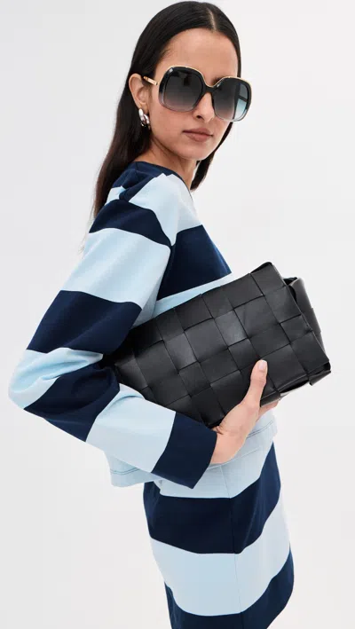 Le Bop Danica Crop Top Ice Blue/midnight In Multi