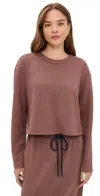 Le Bop Danica Crop Top Nutmeg In Brown