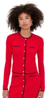 Le Bop Diana Cardigan Red