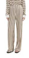 Le Bop Drew Pants White/chocolate In Multi