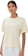 Le Bop Dylan Tee Butter Yellow In Butter Yellow