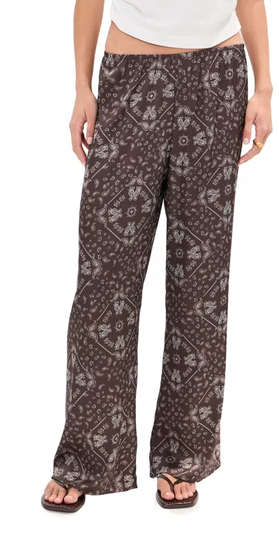 Le Bop Ellie Pants Brown Bandana
