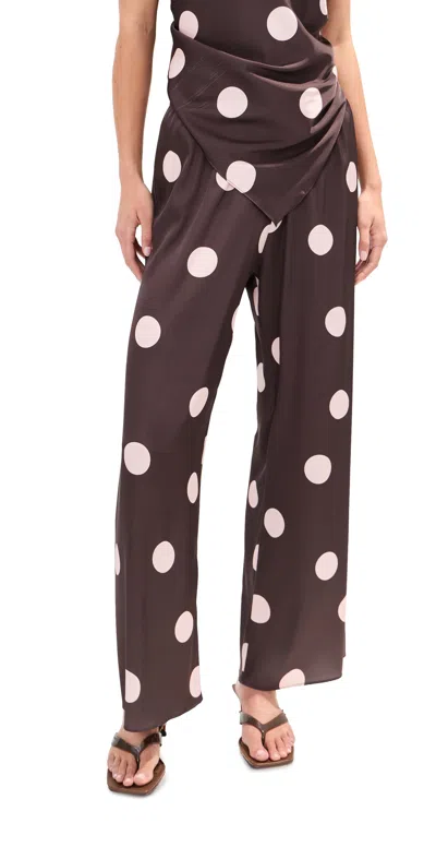 Le Bop Ellie Pants Brown/pink Dot