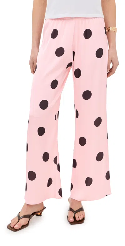 Le Bop Ellie Pants Pink/brown Dot