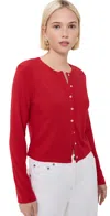 Le Bop Eloise Cardigan Crimson