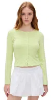 Le Bop Eloise Cardigan Lime