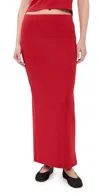 Le Bop Eloise Skirt Crimson