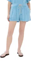 Le Bop Farrah Terry Shorts Blue