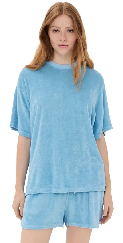 Le Bop Farrah Terry Tee Blue