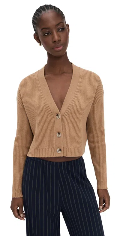 Le Bop Florence Cardigan Camel In Neutral