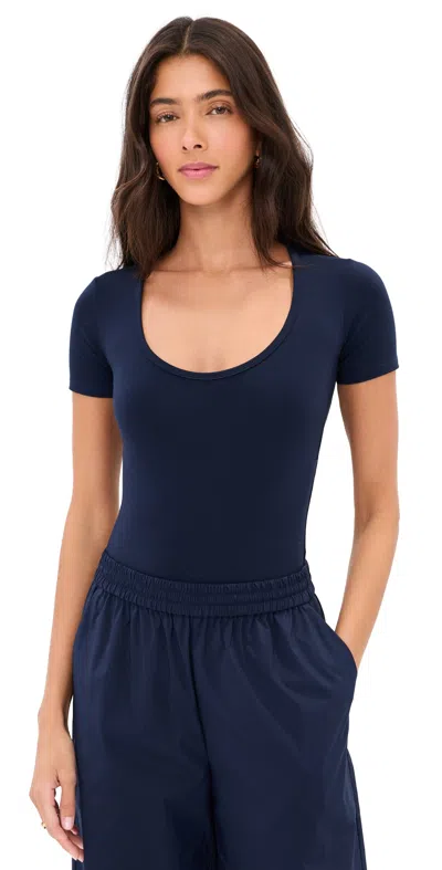 Le Bop Fonda Bodysuit Navy In Blue