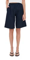 Le Bop Frances Bermuda Shorts Navy In Blue