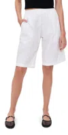 Le Bop Frances Bermuda Shorts White