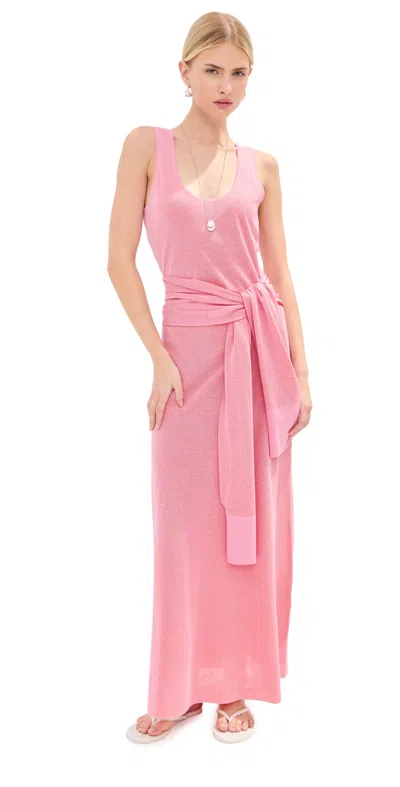 Le Bop Gemma Dress Cosmos/flame In Pink