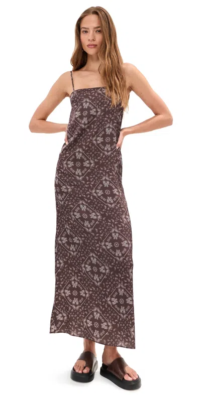 Le Bop Hailey Dress Brown Bandana