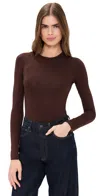 Le Bop Hannah Thong Bodysuit Chocolate In Brown