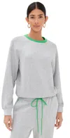 Shop Le Bop Helene Sweatshirt Heather Grey