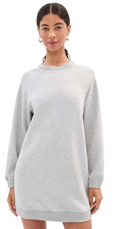 Le Bop Jamie Sweatshirt Dress Heather Grey
