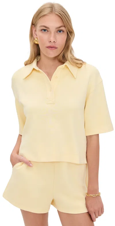 Le Bop Josephine Polo Top Butter Yellow