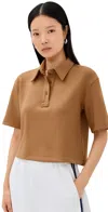 Le Bop Josephine Polo Top Camel