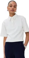 Le Bop Josephine Polo Top Ivory In Ivory