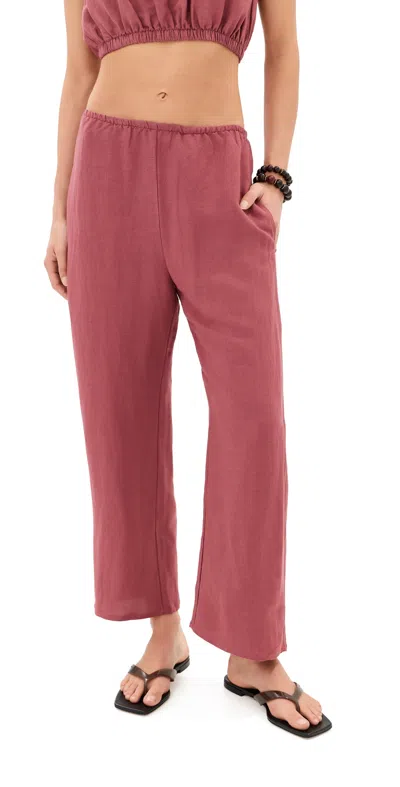 Le Bop Kelsey Pants Marsala In Brown