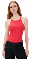 Le Bop Lexi Thong Bodysuit Poppy Red