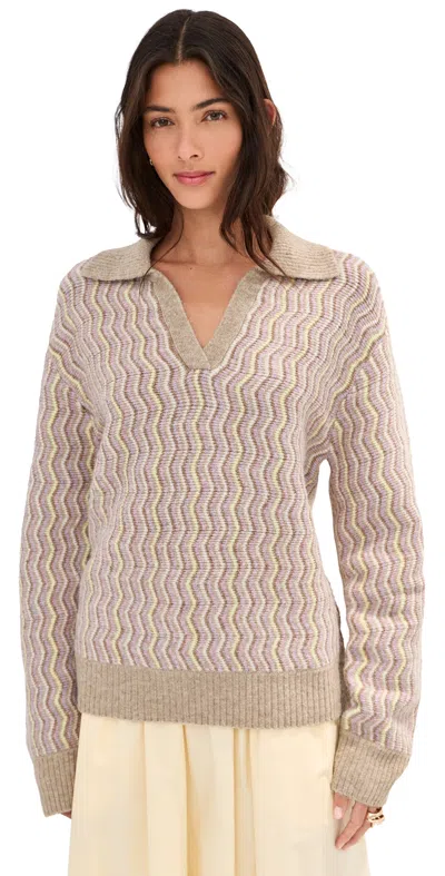 Le Bop Lizzie Polo Sand In Brown